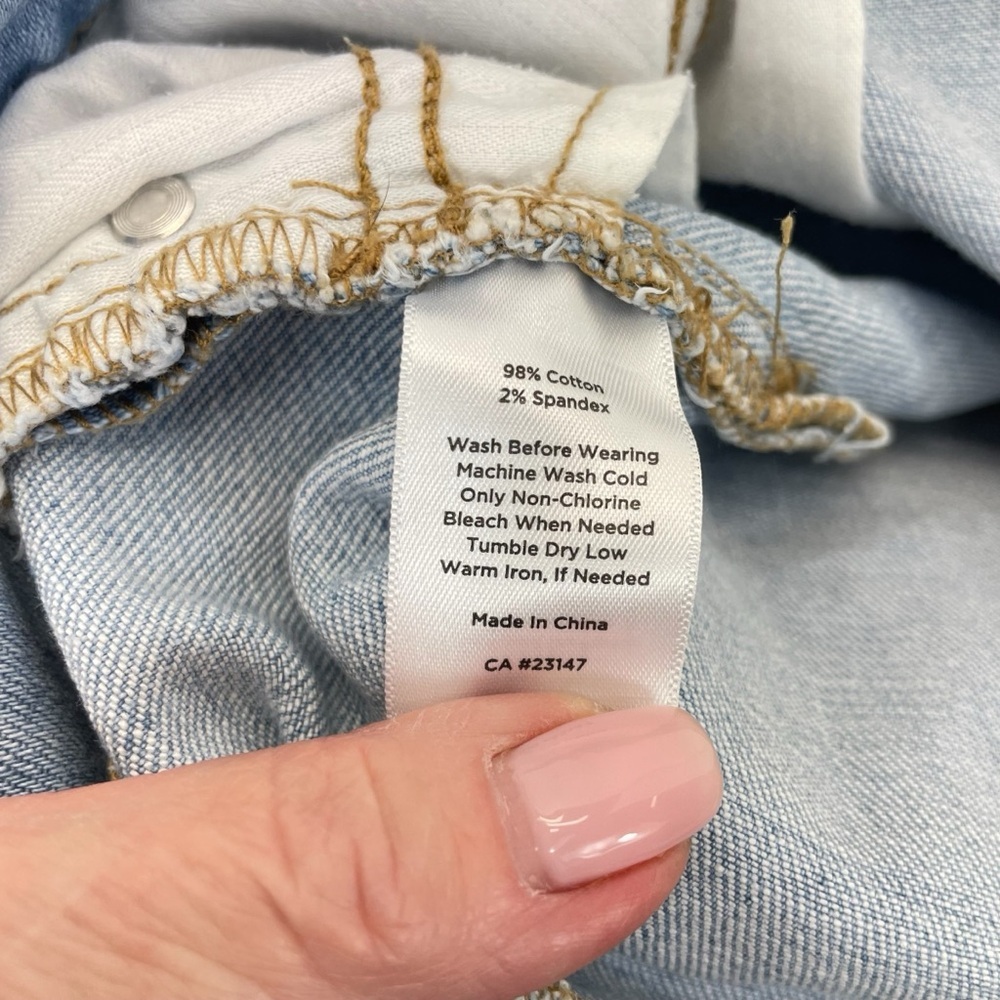 Talbots Boyfriend Jeans 6 Blue - Picture 13 of 15